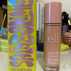Face and body liquid highlighters